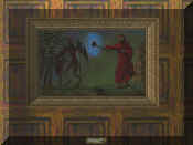 Painting in Lord Bafford's library