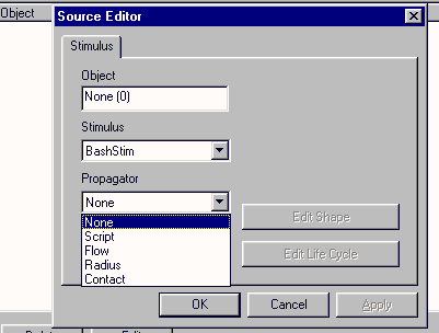 Screnshot of Source Editor